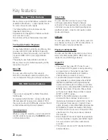 Preview for 2 page of Samsung BD-D8200 User Manual