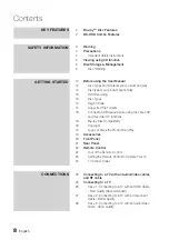 Preview for 8 page of Samsung BD-D8200M User Manual