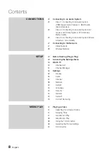 Preview for 8 page of Samsung BD-DT7800 User Manual