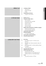Preview for 9 page of Samsung BD-DT7800 User Manual