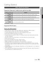 Preview for 11 page of Samsung BD-DT7800 User Manual