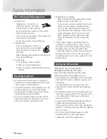 Preview for 4 page of Samsung BD-E6100 User Manual