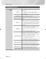 Preview for 20 page of Samsung BD-E6100 User Manual