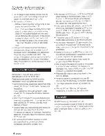 Preview for 4 page of Samsung BD-E6500 User Manual