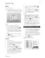 Preview for 34 page of Samsung BD-E6500 User Manual