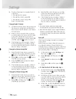 Preview for 36 page of Samsung BD-E8300 User Manual