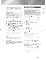 Preview for 37 page of Samsung BD-E8300 User Manual