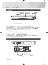 Предварительный просмотр 14 страницы Samsung BD-E8300M User Manual