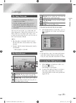 Предварительный просмотр 21 страницы Samsung BD-E8300M User Manual