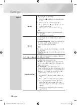 Предварительный просмотр 30 страницы Samsung BD-E8300M User Manual