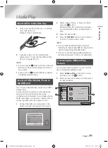 Предварительный просмотр 39 страницы Samsung BD-E8300M User Manual