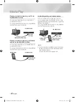 Предварительный просмотр 42 страницы Samsung BD-E8300M User Manual