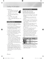 Предварительный просмотр 4 страницы Samsung BD-E8500A User Manual