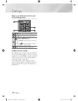 Предварительный просмотр 22 страницы Samsung BD-E8500A User Manual