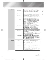 Предварительный просмотр 27 страницы Samsung BD-E8500A User Manual