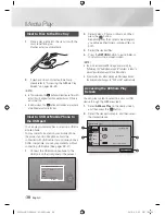 Предварительный просмотр 38 страницы Samsung BD-E8500A User Manual