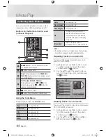 Предварительный просмотр 44 страницы Samsung BD-E8500A User Manual