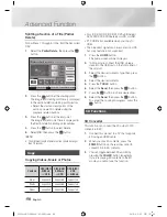 Предварительный просмотр 58 страницы Samsung BD-E8500A User Manual