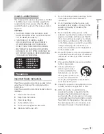 Предварительный просмотр 3 страницы Samsung BD-ES7000 User Manual