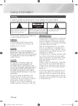 Preview for 2 page of Samsung BD-F6500 User Manual