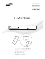 Samsung BD-H8500 User Manual предпросмотр