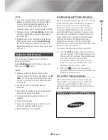 Предварительный просмотр 41 страницы Samsung BD-J6300 User Manual