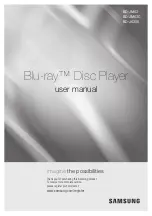 Samsung BD-JM63 User Manual preview