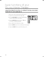 Preview for 31 page of Samsung BD2ST User Manual