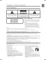 Preview for 5 page of Samsung BD7200 - HT Home Theater System User Manual