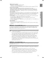 Preview for 23 page of Samsung BD7200 - HT Home Theater System User Manual