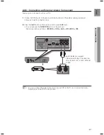 Preview for 27 page of Samsung BD7200 - HT Home Theater System User Manual