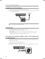 Preview for 30 page of Samsung BD7200 - HT Home Theater System User Manual