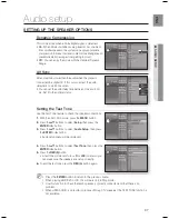 Preview for 37 page of Samsung BD7200 - HT Home Theater System User Manual