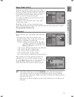 Preview for 41 page of Samsung BD7200 - HT Home Theater System User Manual