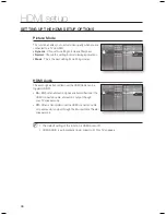 Preview for 46 page of Samsung BD7200 - HT Home Theater System User Manual