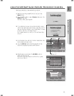 Preview for 71 page of Samsung BD7200 - HT Home Theater System User Manual