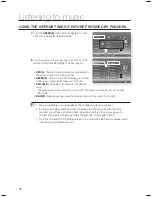 Preview for 72 page of Samsung BD7200 - HT Home Theater System User Manual