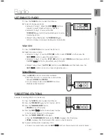 Preview for 77 page of Samsung BD7200 - HT Home Theater System User Manual