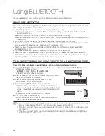 Preview for 78 page of Samsung BD7200 - HT Home Theater System User Manual