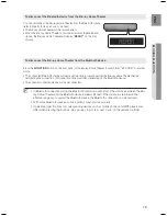 Preview for 79 page of Samsung BD7200 - HT Home Theater System User Manual