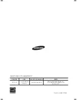 Preview for 100 page of Samsung BD7200 - HT Home Theater System User Manual