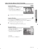 Preview for 59 page of Samsung BDP1590 - Blu-Ray Disc Player User Manual