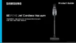 Samsung BESPOKE Jet Cordless Stick Vacuum with All In One Clean Station VS20A95923 Product Manual preview