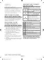 Preview for 2 page of Samsung Bespoke ME19CB704112A Series User Manual