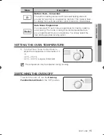 Preview for 15 page of Samsung BF62CCST User Manual