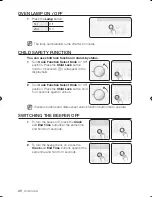 Preview for 20 page of Samsung BF62CCST User Manual