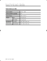 Preview for 38 page of Samsung BF62CCST User Manual