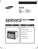 Samsung BF641FST Service Manual preview