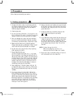 Preview for 3 page of Samsung BF641FST Service Manual