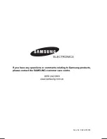 Предварительный просмотр 40 страницы Samsung BF64CBST Owner'S Manual